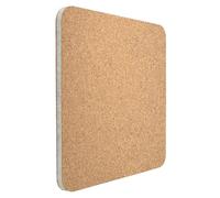 Go4Cork Square Premium Frameless Cork Laminated Bulletin Board, 44x44x1cm