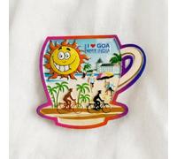 Goa India Refrigerator Magnet Travel Souvenir Fridge Decoration Craft Collection 3D