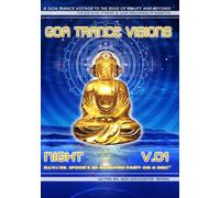 GOA Trance Visions v1 Night 2 Disc DVD/CD [gtvdvd001n] VJ/DJ Mix by Goa Doc aka Dr Spook (GOA REC)