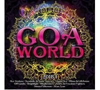 GOA WORLD 2018.1 - ACE VENTURA, LIQUID ACE, SEAN TYAS, BRIGHTLIGHT,... 2 CD NEW