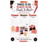 GOAL CHECKLIST THINGS TO DO, PLACES TO GO, People to Meet
