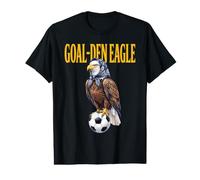 Goal-den Eagle Soccer Striker Babushka Bird Sports Puns Value Graphic T-Shirt