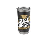 Goal Digger Graduation Bachelor Master Goal Digger Stainless Steel Insulated Tumbler