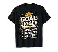 Goal Digger Graduation Checklist Design T-Shirt