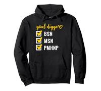 Goal Digger Inspirational Quote Psychiatric-Mental Health NP Pullover Hoodie