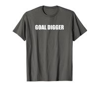 Goal Digger T-Shirt, Men, Asphalt, S