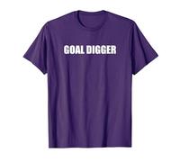 Goal Digger T-Shirt, Men, Purple, S