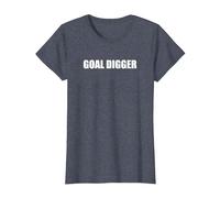 Goal Digger T-Shirt, Women, Heather Blue, S