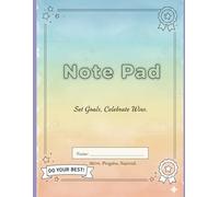 Goal Getter Notebook: Goal Setting and Positive Mindset Notebook for Success