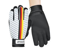 Goal Gloves for Children - 1 Pair Football Gloves Goalkeeper Adults Adjustable Sports Accessories for Training School Lessons Tournament Games