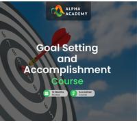 Goal Setting and Accomplishment Online Course Alpha Academy Code