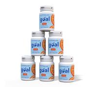 GOAL Water Flavoured Hydration Tablets with Vitamins and Electrolytes - Water Flavouring Drops - Multivitamin Effervescent - Zero Sugar - Vitamin B, C, D, E, Zinc (Orange | 180 Tablets)
