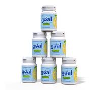 GOAL WATER, Flavoured Hydration Tablets with Vitamins and Electrolytes - Water Flavouring Drops - Multivitamin Effervescent - Zero Sugar - Vitamin B, C, D, E, Zinc (Lemon & Lime - 180 Tablets)