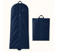 Goal Winners Blue Wedding Dress Bag - 72" Long Gown Cover for Bridal, Bridesmaid & Prom Dresses - Breathable & Showerproof Storage