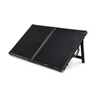 Goal Zero Boulder 100 Briefcase Solar Panel 100 W Total 2 X 50 W Panels Fabric Carry Case Integrated Kick Stand Output 8 mm Solar port male: 14-22 V, up to 7 A (100 W Max) Cell Type: Monocrystalline