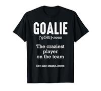 Goalie Goalkeeper Definition Soccer Training Games Quotes T-Shirt