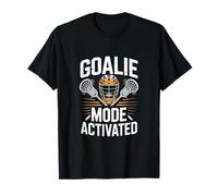 Goalie Mode Activated Lacrosse Goalie Defense T-Shirt