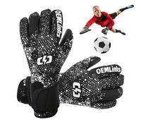 Goalkeeper Gloves for Adults, Comfortable and High Performance, Reusable, Breathable, Football Gloves for and Teenagers, Suitable for Children, Girls, Adults, Teenagers, Family as well as
