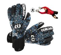 Goalkeeper Gloves For Adults | Thick Elastic Wristband High Grip Performance Non-slip,Youth Goalkeeper Gloves for Boys - For Kids Adults Teen Family And Friends