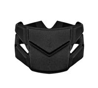 Goalkeeper Headgear for Soccer, Rugby & Baseball, EVA Protective Headgear with Fabric & Sponge Padding, Impact Buffer, X-Strap, Black, 11.2 x 5.2 x 1.4 in / 28.4 x 13.2 x 3.6 cm