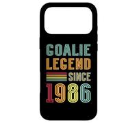 Goalkeeper Legend 1986 Sports Goal 40th Birthday Goalie Case for iPhone 17 Pro Max