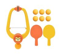 Goalkeeper - Mini Adjustable Indoor Sports Playset, Portable Pong Trainer with 2 Balls, Entertainment Equipment for the Whole Family, Lightweight and Easy to Install