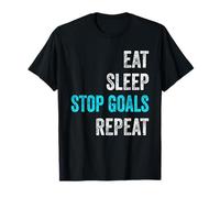 Goalkeeper Outfit Boys Eat Sleep Stop Goals Repeat T-Shirt