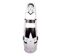 Goalkeeper Practice Gear - Inflatable Soccer Dumy, Heavy Duty Standing Guard, Air Filled Defensive Wall | Flexible Dribbling Obstacle Exercise Equipment for Home Field Court Football Club