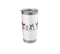Goals are Something You Make Stainless Steel Insulated Tumbler