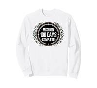 Goals MISSION 100 DAYS School COMPLETE Military Hunter Force Sweatshirt