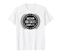 Goals Mission 100 Days School Complete Military Hunter Force T-Shirt