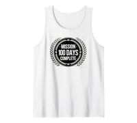 Goals Mission 100 Days School Complete Military Hunter Force Tank Top