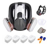 GOAMBUY 29 in 1 Respirаtor Full Face,Safety Dust Face Cover,Respirator Mask,Dust Face Cover Paint Face Cover,Gas Mask With Filter,For Paint,Dust And Formaldehyde,Sanding,Polishing,+ 22x Filter cotton