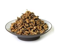GOARTEA 100g / 3.5oz Nonpareil Supreme Yunnan Black Tea - Fengqing Dian Hong Dianhong Loose Leaf Snail Chinese Tea