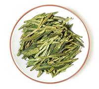GOARTEA 100g / 3.5oz Premium Spring Anji Bai Cha Long Jing White Dragon Well Loose Leaf Chinese Green Tea
