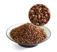 GOARTEA 2Pcs 250g / 17.6oz Premium Roasted Tartary Buckwheat Grain Tea - Black Loose Leaf Herbal Tea - Caffeine Free