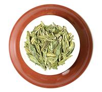 GOARTEA Bai Cha Long Jing Green Tea - 100g / 3.5oz Supreme Grade - Spring Anji Baicha Longjing - White Dragon Well Chinese Green Tea Loose Leaf