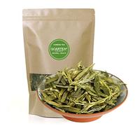 GOARTEA Dragon Well Longjing Green Tea - 2Pcs 250g / Total 17.6oz Premium Grade - West Lake Dragonwell Green Tea - Loose Leaf Chinese Spring Xihu Long Jing