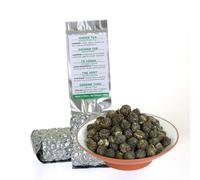 GOARTEA - Jasmine Dragon Pearls - 100g / 3.5oz Premium Grade - Jasmine Pearl Green Tea - Chinese Green Tea Loose Leaf
