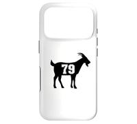 Goat 79 G.O.A.T. Number Seventy Nine Goat Case for iPhone 17 Pro