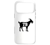 Goat 79 G.O.A.T. Number Seventy Nine Goat Case for iPhone 17 Pro Max
