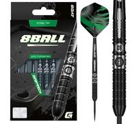 GOAT | 8Ball | Steel Tip Darts | 90% Tungsten | Multiple Weights (24, Grams)