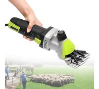 Goat Alpaca Trimming Clippers 1000W 6 Speed 13 Teeth, Electric Sheep Shears Clippers Farm Livestock Grooming Clipper Kit with Case,110V