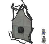 Goat Anti Breeding Apron, Anti Mating Skirt Goat Apron, Adjustable Livestock Bellyband for Goats and Sheep, Anti-Mating Animal Skirt Farm Supplies (Black)