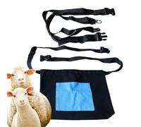 Goat Anti-Breeding Apron - Canvas Mating Control Harness | Adjustable Lives | Durable Canvas, Adjustable Straps, Effective Barrier, For Sheep Goats Cows, Farm & Pasture Use, Supports Reproduction Managem