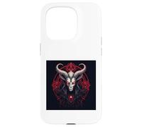 Goat AntiChrist Satanism Devil Seal Goth Occult Satan Case for iPhone 15 Pro