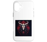 Goat AntiChrist Satanism Devil Seal Goth Occult Satan Case for iPhone 16 Plus