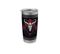 Goat Antichrist Satanism Devil Seal Goth Occult Satan Stainless Steel Insulated Tumbler