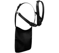Goat Apron for Sheep and Goats with Adjustable Chest Straps, Heavy Duty Nylon, Black, Helps Avoid Unplanned Breeding, Fits Rams and Bucks, Anti Mating Sheep Apron for Controlled Herd Management