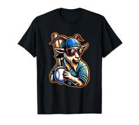 Goat Baseball Player T-Shirt